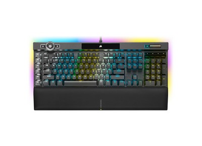 Corsair Wired Optical - Mechanical Gaming Keyboard K100 RGB OPX Switch - US Layout - Black - CH-912A01A-NA