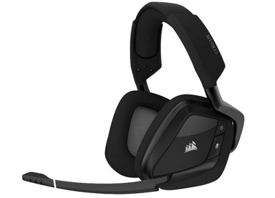 Corsair Wired Premium Gaming Headset Void RGB Elite USB with 7.1 Surround Sound — Carbon - CA-9011203-EU