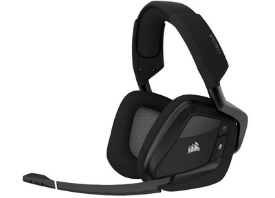 Corsair Wireless Premium Gaming Headset Void RGB Elite with 7.1 Surround Sound - Carbon - CA-9011201-EU