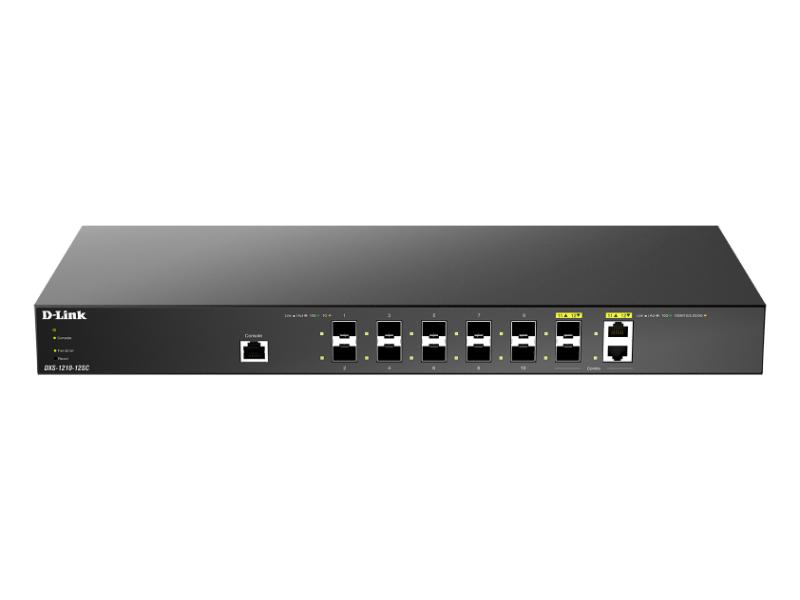 D-Link 10 Gigabit Smart Managed Fiber Switch (DXS-1210 12SC)