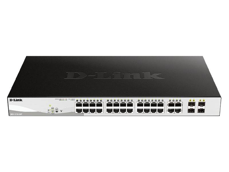 D-Link 24-port Smart Managed Gigabit Switch (DGS-1210-24)