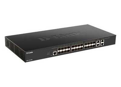 D-Link 28-Port 10 Gigabit Ethernet Smart Managed Switch (DXS-1210-28S)