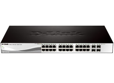 D-Link 28-port Smart+ Managed Gigabit Switch (DGS-1210-28)