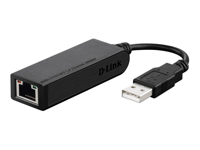 D-Link Hi-Speed USB 2.0 Fast Ethernet Adapter (DUB-E100)