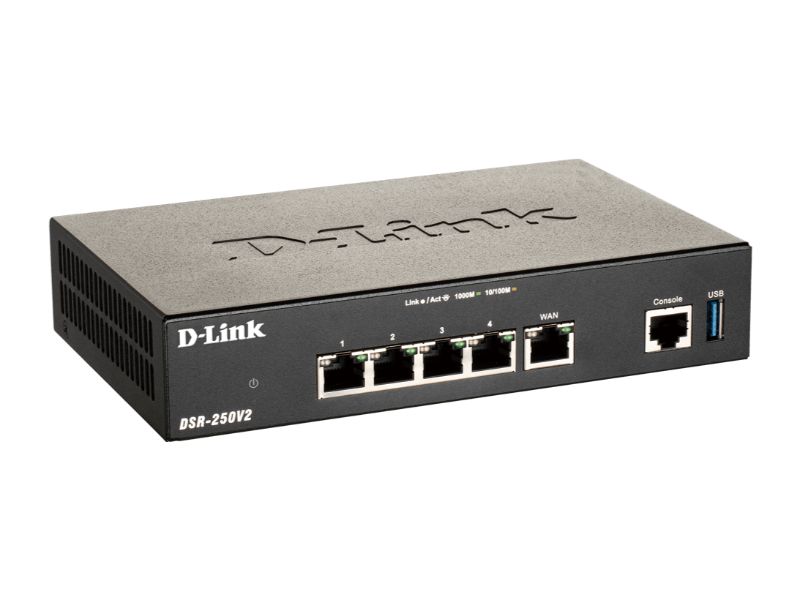 D-Link Unified Services VPN Router DSR-250V2