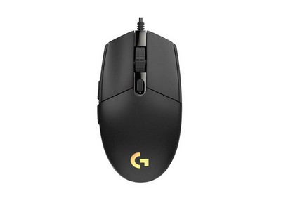 GAM.MOUSE LOGITECH G102 LIGHTSYNC BLACK