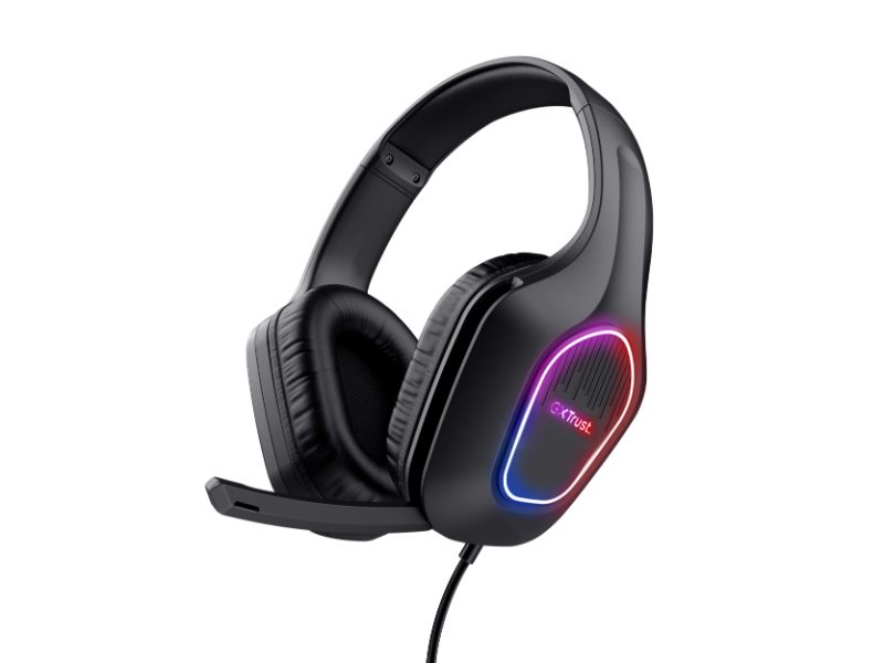 GXT416 ZIROX LED HEADSET BLK
