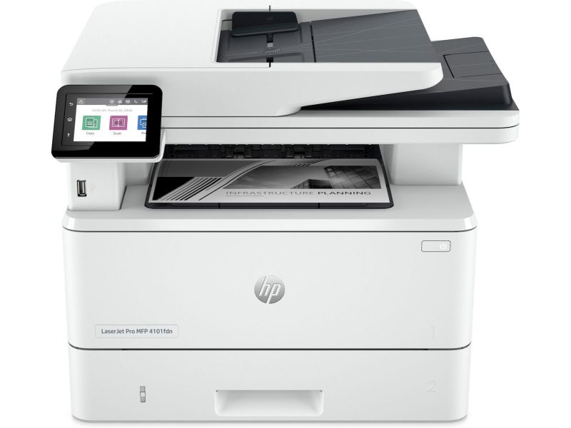 HP Printer LaserJet Pro MFP 4102dw - 2Z622F
