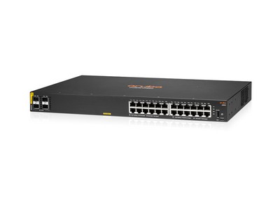 HPE Aruba 6000 24G Class4 PoE 4SFP 370W Switch (R8N87A)