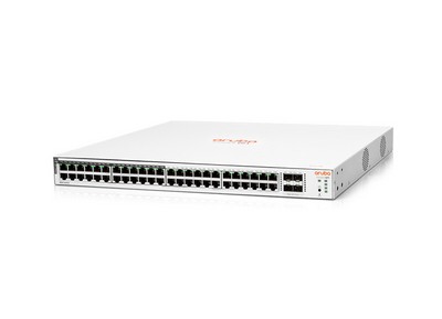 HPE Aruba Instant On 1830 48G 24p Class4 PoE 4SFP 370W Switch (JL815A) HPE Aruba Instant On 1830 48G 24p Class4 PoE 4SFP 370W Switch (JL815A)
