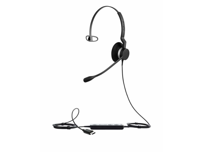Headphones Jabra BIZ™ 2300 USB C Mono UC 2Years 2393-829-189