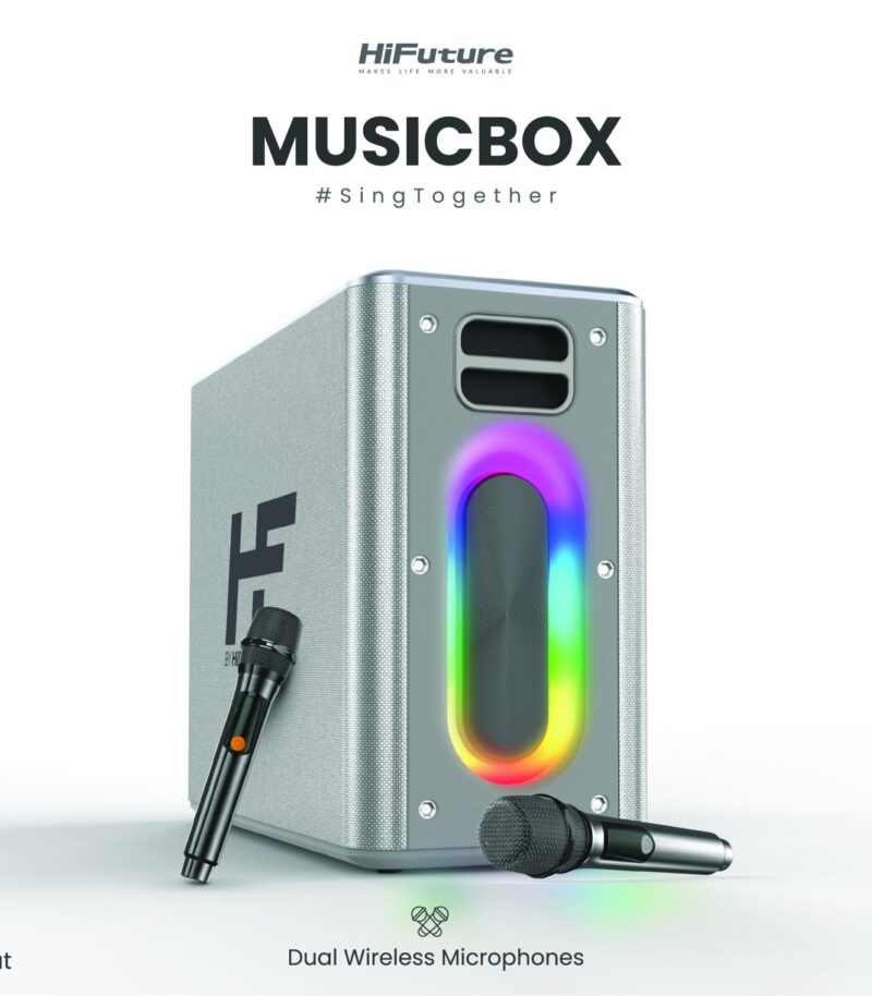 HiFuture BT SPEAKER MUSICBOX - SILVER