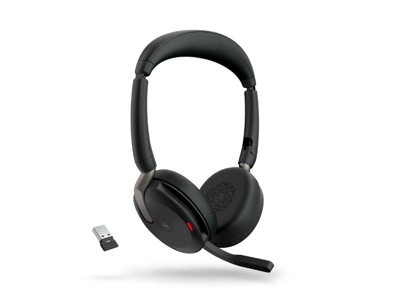 Jabra Evolve2 65 Flex, Link380a MS ST