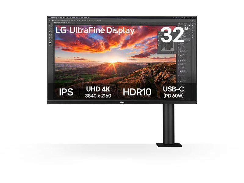 LED LG 32UN880K-B 4K IPS 5MS USB-C 31.5