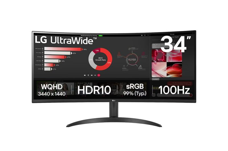 LED LG 34WR50QK WQHD VA 5MS 34"