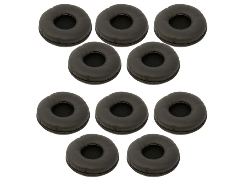 Leather Ear cushion for Jabra BIZ 2300 - 10 pieces pack