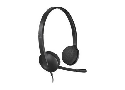Logitech H340 USB Computer Headset - BL