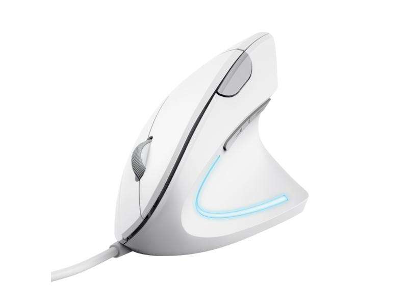 MOUSE TRUST VERTO ERGO WHT 25133