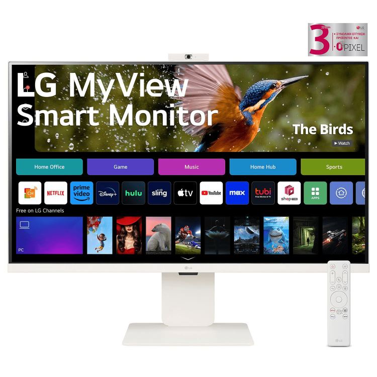 Monitor LG 32SR85U 32'' 4K IPS  60Hz 5ms, HDMI, USB Type-C, Wi-Fi, 3Y - 32SR85U-W