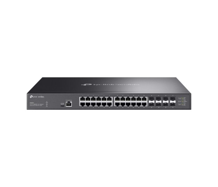 Omada 24-Port 10GBASE-T L2+ Managed Switch with 8 10GE SFP+ Slots
