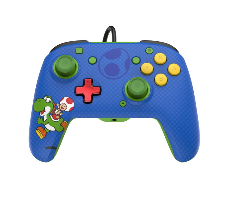 PDP - Wired Controller for Nintendo Switch and Pc Toad-Yoshi Rematch