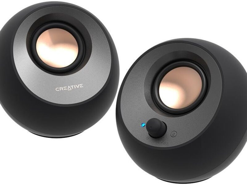 SPEAKERS CREATIVE PEBBLE V3 USB 2.0 BLK