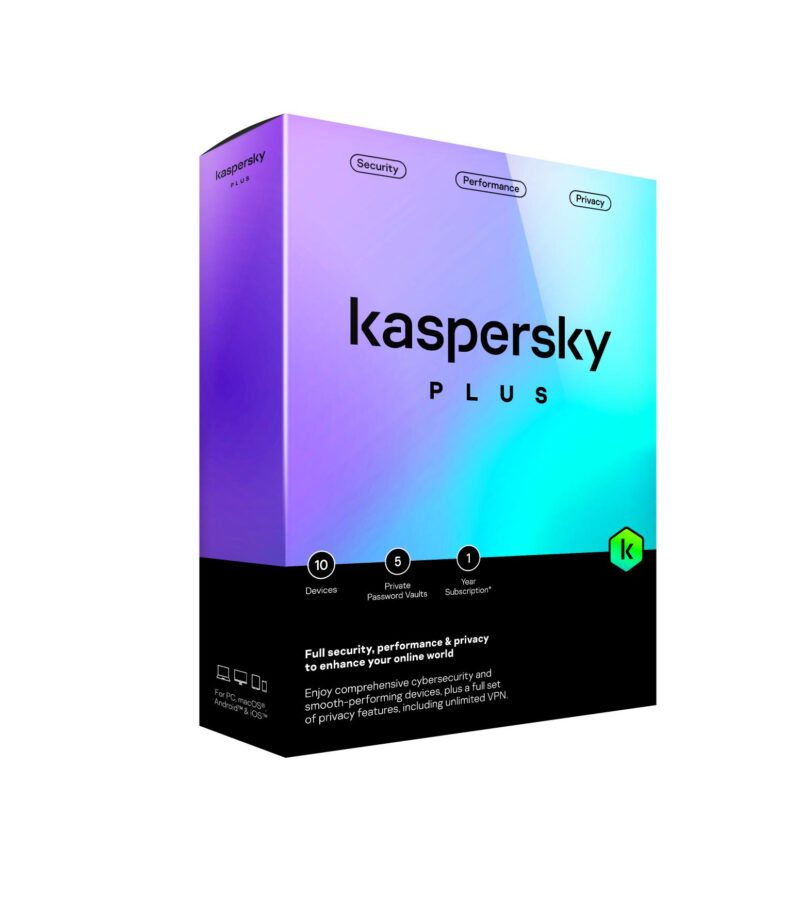 SW Kaspersky Plus 3 Device 1 Year