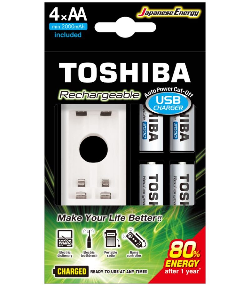 TOSHIBA TNHC-6GME4 CB (AA 2000mAh x 4)