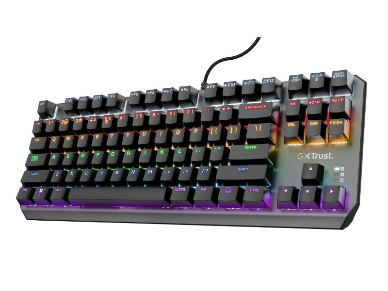 TRUST GXT834 CALLAZ TKL KEYBRD UK 24408