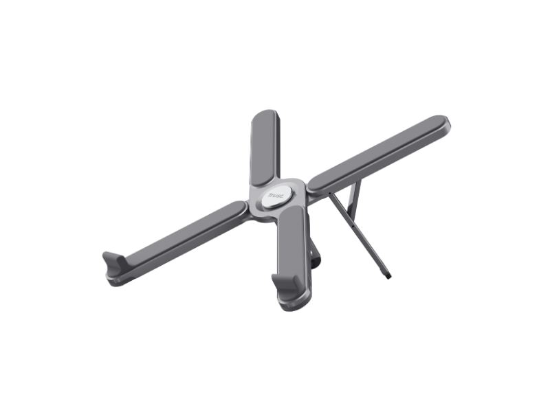 TRUST MACY FOLDABLE METAL LAPTOP STAND