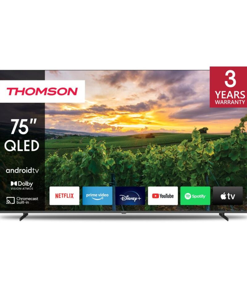TV Thomson Android 75" QLED 75QA2S13