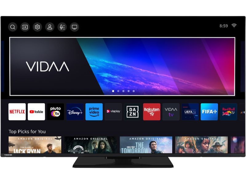 TV Toshiba Vidaa 50" UHD 50UV3463DG