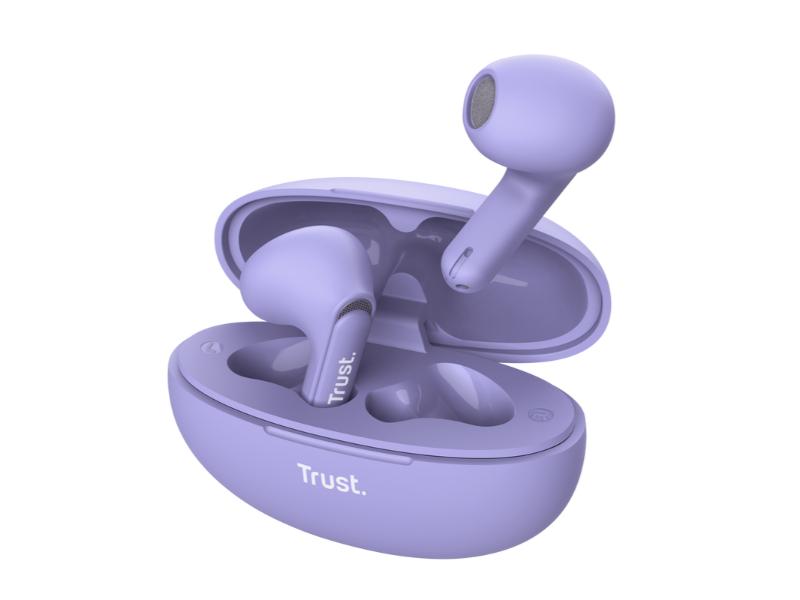 TWS EARPHONES TRUST BT YAVI PURPLE 25299