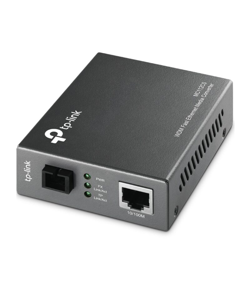 Tp-Link 10/100Mbps WDM Media Converter (MC112CS)