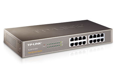 Tp-Link 16-Port 10/100Mbps Desktop/Rackmount Switch (TL-SF1016DS)