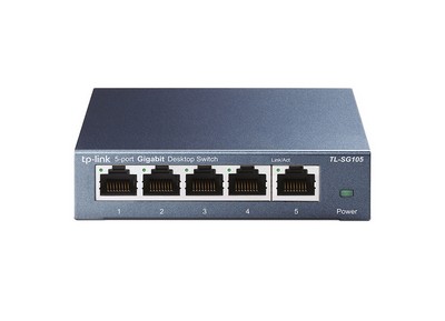 Tp-Link 5-Port 10/100/1000Mbps Desktop Switch (TL-SG105)