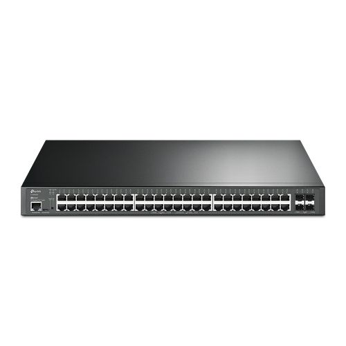 Tp-Link JetStream 48-Port Gigabit and 4-Port 10GE SFP+ L2+ Managed Switch with 48-Port PoE+ (TL-SG3452XP)