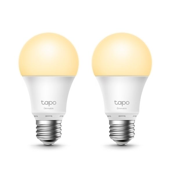 Tp-Link Tapo Smart Wi-Fi Light Bulb, Dimmable (L510E 2-PACK)