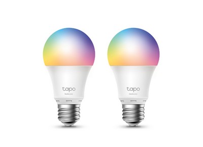 Tp-Link Tapo Smart Wi-Fi Light Bulb Multicolor (2-pack L530E)