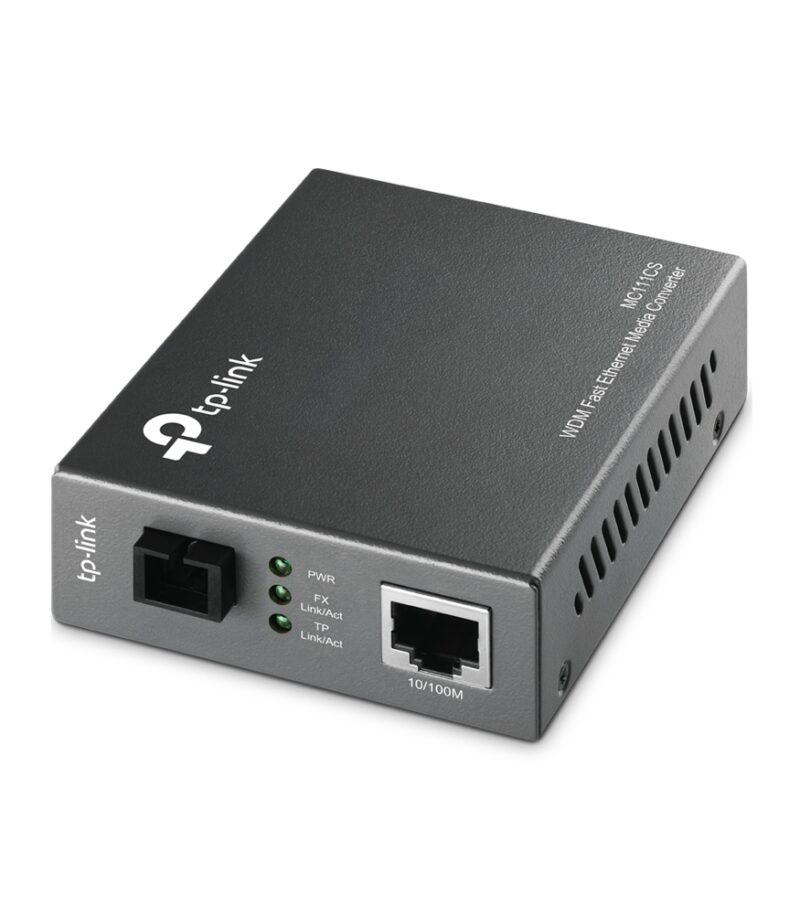 Tp-link 10/100Mbps WDM Media Converter (MC111CS)