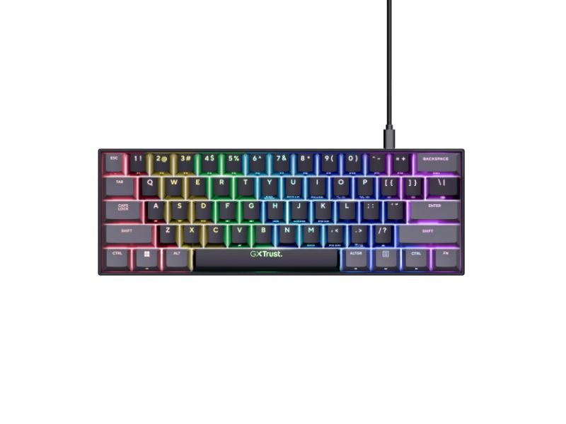 Trust keyboard gaming GXT867 ACIRA 60% MINI US 25882