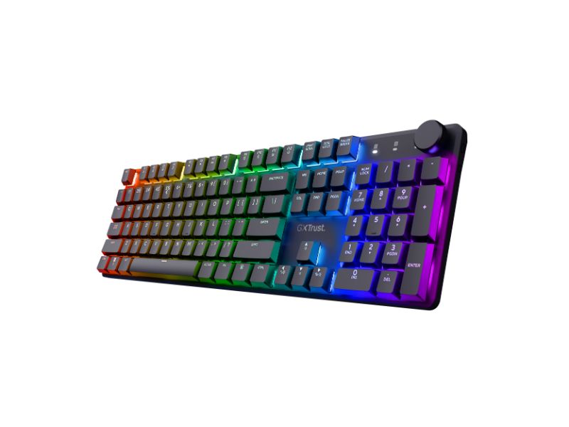 Trust keyboard mechanical GXT868 TORIX wireless US 25368
