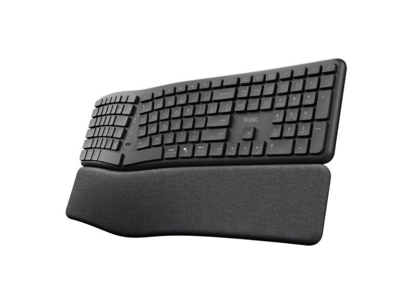 Trust keyboard wireless KEYRA ERGO MULTI US 25459