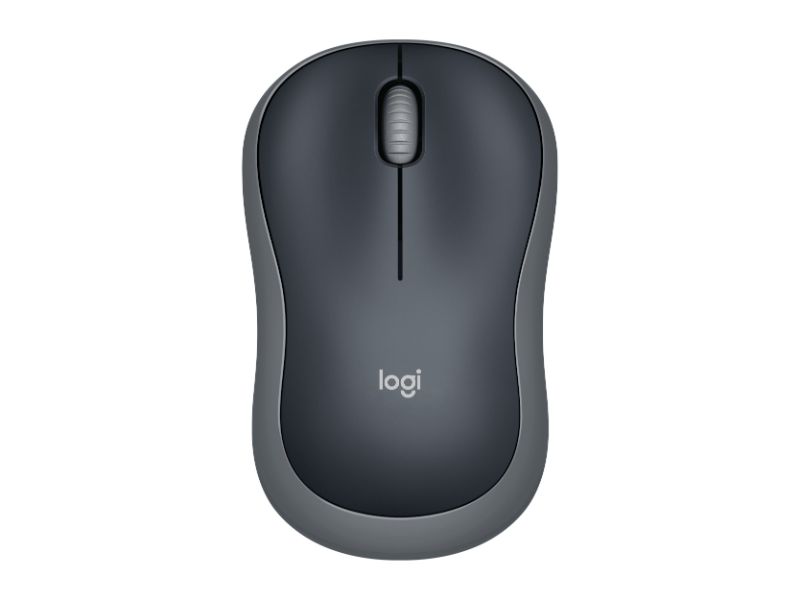 Wireless Mouse Logitech M185 Swift Grey